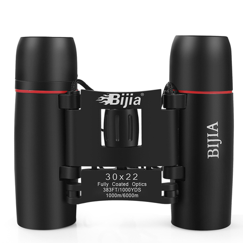 BIJIA 40x22 mini folding binoculars pocket telescope opera glasses for hunting travel ► Photo 1/6