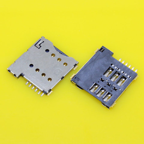 cltgxdd KA-179   Real high quality 6pin push micro sim card socket holder slot replacement connector ► Photo 1/2