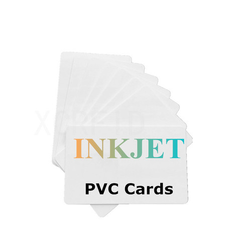 Printable ISO Blank Inkjet PVC ID Card For Canon iP7240 iP7250 iP7260 MG7510 For Epson Printer P50 A50 T50 T60 R390 L800 ► Photo 1/6