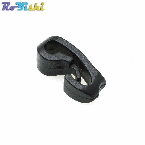 Outdoor External Strapping Plastic Rope Hook Rope Buckle Black ► Photo 1/6