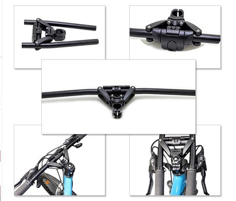 Original Taozik folding bike handlebar mountain bike folding handlebar travel  bending handlebar ► Photo 1/1