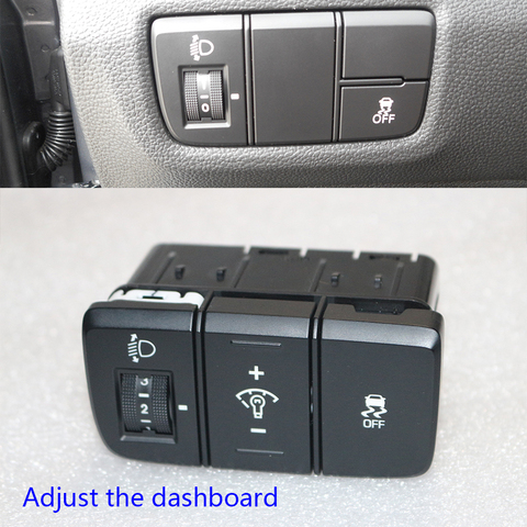 for HYUNDAI ix25 (creta) dashboard brightness switch dashboard fog lamp headlamp adjustment brightness side slip OFF ► Photo 1/1