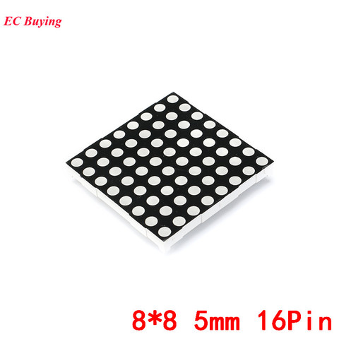 8x8 5mm Dot Matrix 8*8 16Pin Digital Tube Red Common Anode LED Display DIY Electronic Module 2088BS For Arduino ► Photo 1/4