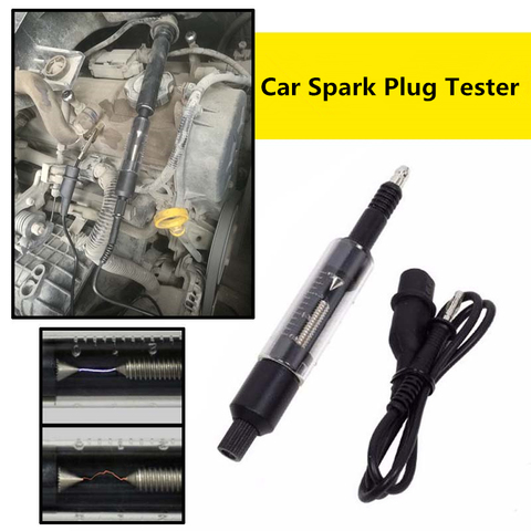 Hot Car Sparking Plug Tester Spark Plug Checker Ignition System Coil Engine In Line Auto Diagnostic Tool Sparking Test ► Photo 1/3