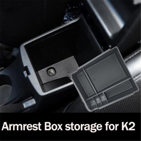 Car Accessories Central Armrest box Storage Tray For KIA K2 Rio K3 K4 Cachet K5 KX3 Sporage QL KX5 KX7 Forte Sorento BORREGO ► Photo 1/6