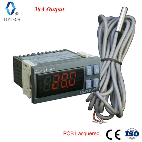 ZL-6210A+, 30A Output, Temperature Controller, Digital  Thermostat, Lilytech ► Photo 1/5