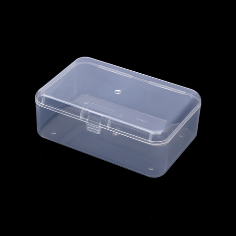 1 PC Top selling Transparent Plastic Storage Box Clear Square Multipurpose Display Case Plastic Jewelry Storage Boxes ► Photo 1/4