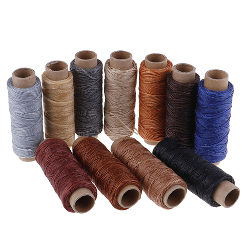 50m/Roll Waxed Sewing Thread for Leather Shoe Hand Stitching