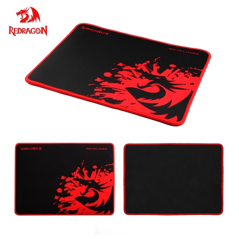 Redragon Gaming Mouse Pad Gamer Solid Color Locking Edge Keyboard Mouse Mat Gaming Desk Mousepad for CS GO LOL Dota Game ► Photo 1/6