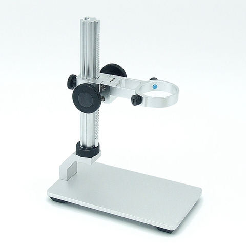Universal Aluminum Table Stand Holder for Electronic Digital USB Microscope Inner Diameter 32-34mm Magnifier Al-alloy Stent Set ► Photo 1/6
