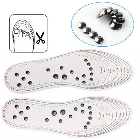 Body Magnetic Insole Care Footbed Magnetotherapy Foot Massage Magnet Therapy Foot Pain Acupuncture Points Foot Health For Sport ► Photo 1/6