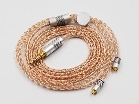 Penon CS819 OCC & Silver-plated Mixed Braided HiFi Audiophile IEM Earbud Earphone Cable ► Photo 1/5