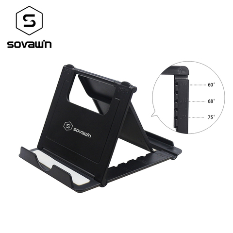 Multi-angle Adjust Portable Phone Lazy Holder Mount Universal Foldable Mobile Phone Tablet Desk Stand For Phone For Samsung ► Photo 1/6
