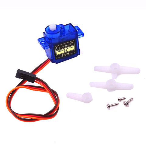 1PCS CFsunbird Rc Mini Micro 9g 1.6KG Servo SG90 for RC 250 450 6CH For Helicopter Airplane Aeroplane Car Boat ► Photo 1/1