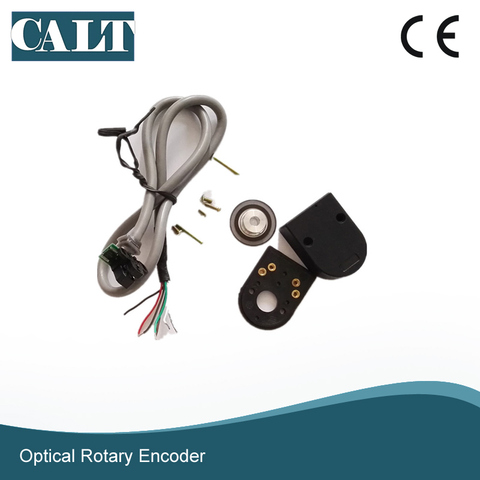 free shipping mini optical rotary encoder disk 6mm 8mm shaft A B phase signal modular encoder PD30 ► Photo 1/4