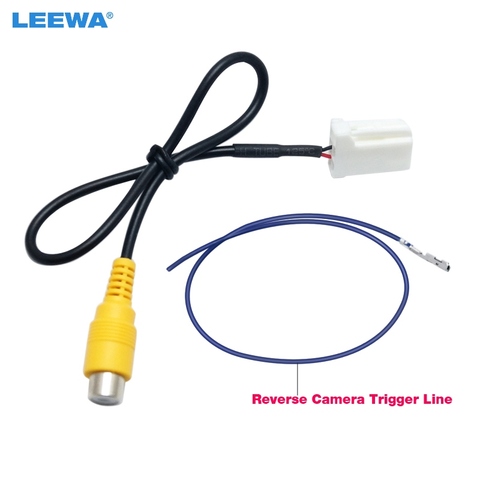 LEEWA Car Parking Reverse Rear Camera Video Plug Converter Cable Adapter For Mazda Atenza/CX-5 OEM Car Head Unit Models #2607 ► Photo 1/5