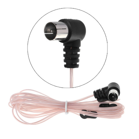 2022 FM Antenna Female/Male Type Plug Connector Stereo Audio Radio Receiver for Yamaha JVC Sony Sherwood Pioneer Denon Panasonic ► Photo 1/6