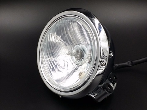Chrome Headlight Head Lamp for Honda REBEL MAGNA CA CMX 250 750 STEED 400 600 ► Photo 1/1