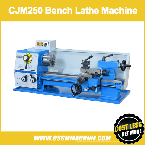 CJM250 Metal Lathe Machine/Stainless steel processing lathe machine/ 750W Lathe Machine ► Photo 1/6