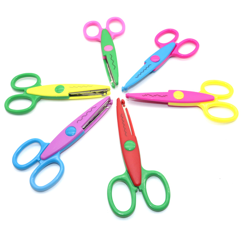 Childrens Pinking Scissor Zig Zag Cut Craft Scissors Kids Scissors