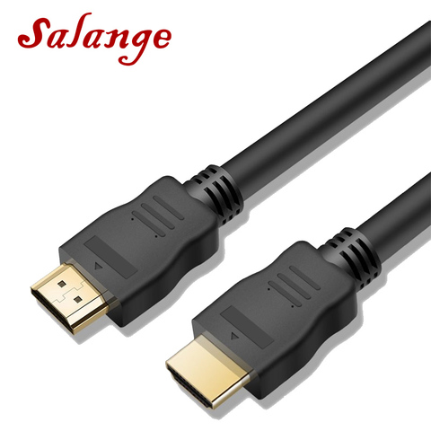 Salange HDMI 1.4 Cable 1m 1.5m 3m 5m HDMI to HDMI cable 4k 3D 60FPS cable for HD TV LCD laptop PS3 projector computer cable ► Photo 1/6