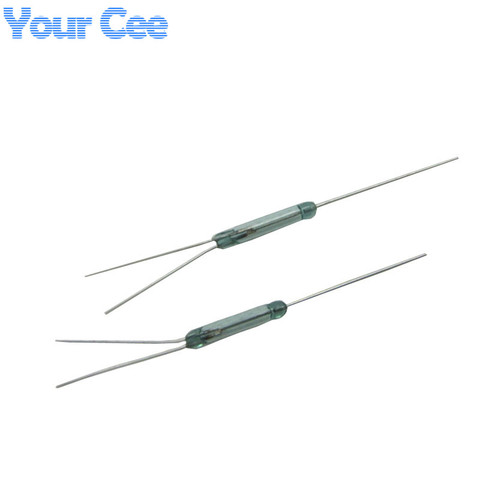 10 pcs Reed Switch 3 pin Magnetic Switch Normally Open and Normally Closed Conversion 2.5X14MM NO NC ► Photo 1/2