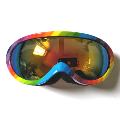 children snowboard gafas ski goggles boys girls snow goggle snowboard mask winter oculos de neve kids ski skiing glasses goggles ► Photo 1/1