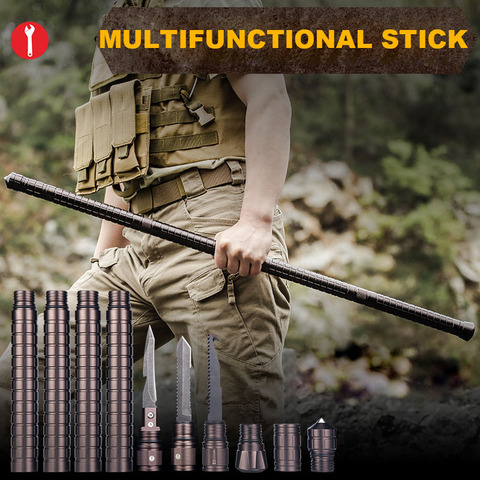Outdoor Self Defense Stinger Stick Camping Tool DIY Safety stick Home Car Defensive Protection Rod Tactical Trekking pole ► Photo 1/6