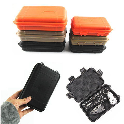 Outdoor waterproof bushcraft storage  packaging  shockproof protection seal toolbox ► Photo 1/5