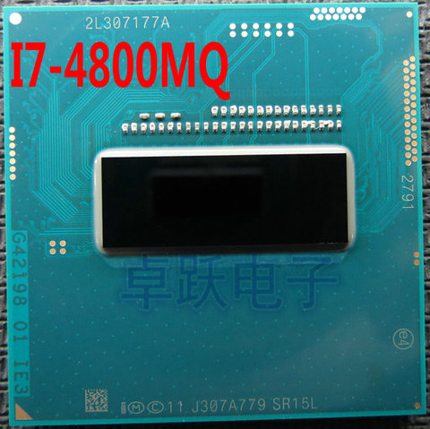 Intel CPU I7 4800MQ 2.7-3.7G / 6M SR15L PGA official version of the notebook CPU supports HM86 / 87 Free shipping ► Photo 1/1