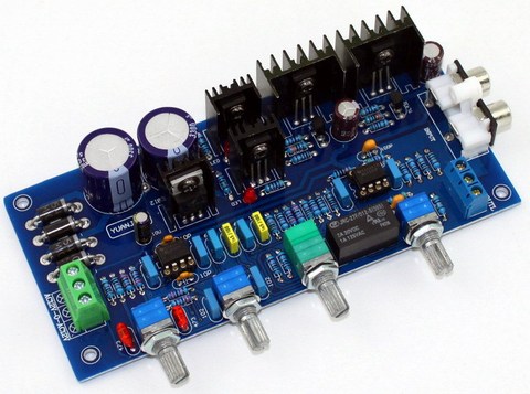 Free Shipping 2.0 preamp Stereo HIFI NE5532 Tone Board Preamplifier.Want good quality, please choose us ► Photo 1/4