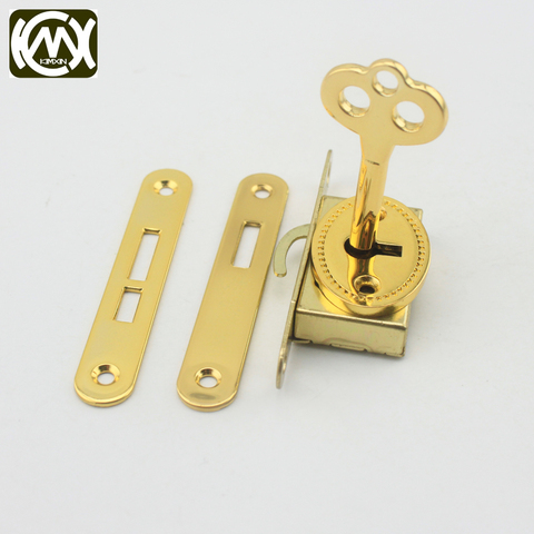 1pc In stock Five-piece set box lock,lock with key,jewelry/Wooden/Collection box lock,Manufacturer sales,Quality assurance W-018 ► Photo 1/6