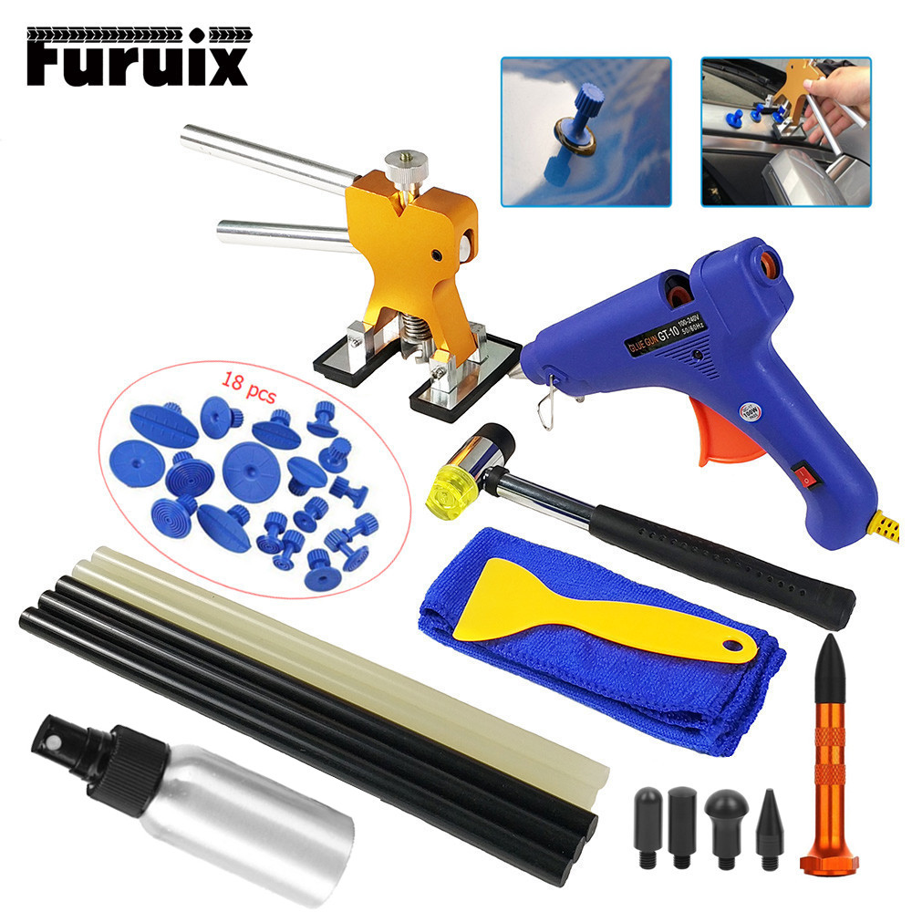 86Pcs Car Body Hand Tool Set Dent Repair Puller with Accessories Kit 