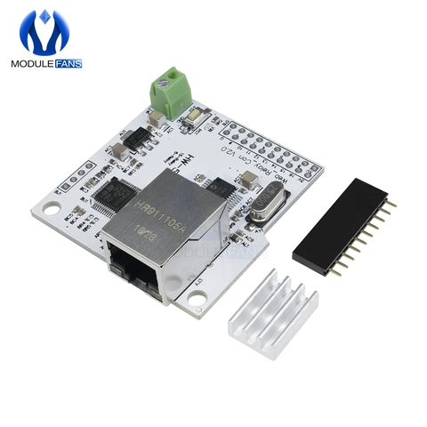 DC 5V 2A 8CH 8 Channel Way 28J60 W5100 RJ45 Network Control Switch Internet Relay Module Network Heating Relay Module Panel ► Photo 1/6