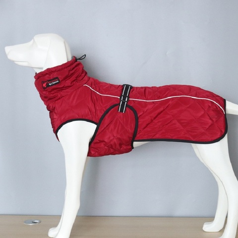 Pet Dog Clothes Big Large Dog Jacket Coat Winter Soft Warm Fleece Retriever Thickening Cotton Dog Clothes For Dog supplies ► Photo 1/6