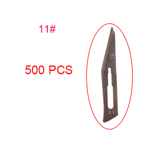 500 Pcs Surgery Scalpel Opening Scalpel blade Disposable blade Stainless Steel  Multi Knife free shipping For most country ► Photo 1/6