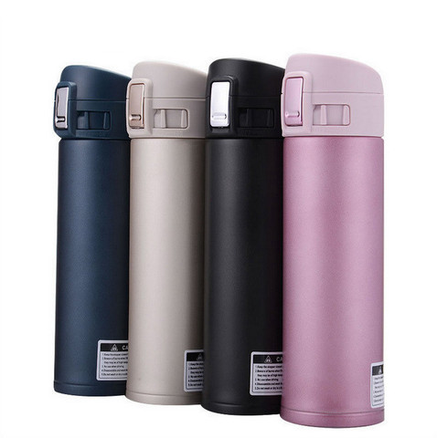 Fashion 500ml Stainless Steel Insulated Cup Coffee Tea Thermos Mug Thermal Water Bottle Thermocup Travel Drink Bottle Tumbler ► Photo 1/6