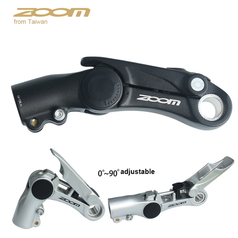 ZOOM MTB Road Bike quill stem 28.6mm fork tube extension Quick Release QR adjustable hybrid bike Handlebar stem Rise 25.4*110mm ► Photo 1/1