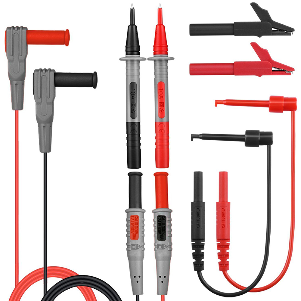 Multimeter Probes Replaceable Needles Test Leads Kits Probes For Digital Cable 