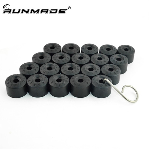 runmade For VW Jetta Golf MK5 Passat B6 Wheel Lug Bolt Center Nut Cover Caps 1K0 601 173 A ► Photo 1/6