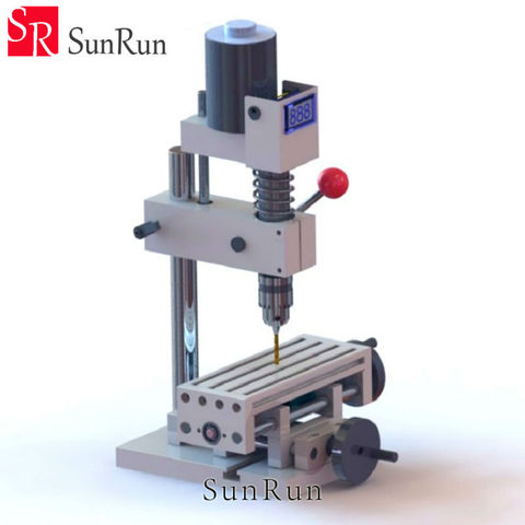 Mini bench drill Precision high-speed bench Drilling Milling machine Buddha beads making machine Small household tools ► Photo 1/1