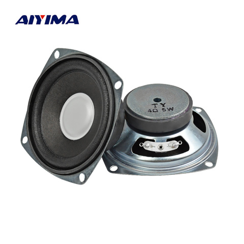 AIYIMA 2Pcs 3Inch 4Ohm 5W Portable Tweeter Speakers DIY For Mini Altavoz PC Stereo Bluetooth Speaker Home Theater Sound System ► Photo 1/6