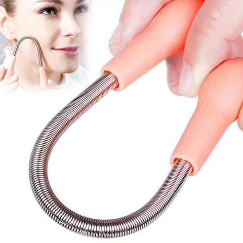 Face Facial Hair Spring Remover Stick Removal Threading sticky Tool Epilator Free Shipping ► Photo 1/5