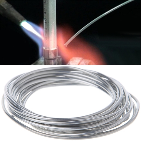 2.00mm*3m Copper aluminum weld flux cored wire Low Temperature Aluminium Welding Rod LS'D Tool ► Photo 1/6