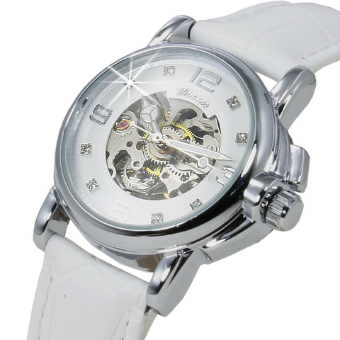 Watch Women Top brand luxury Fashion Casual Mechanical Transparent watch Lady relojes mujer women wristwatches Girl Dress clock ► Photo 1/6