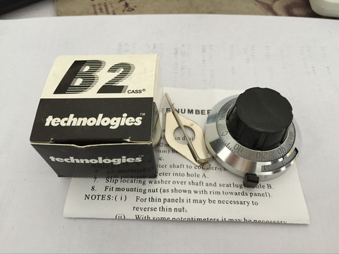 Promotional 46MM B2 precision potentiometer knob dial knob adjustable resistance multi-turn knob 3590S ► Photo 1/3