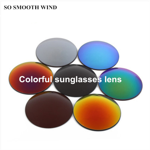 Polarized Colorful sunglasses lens match all kinds of glasses frames sun Colored Lenses for Eye Glasses ► Photo 1/1