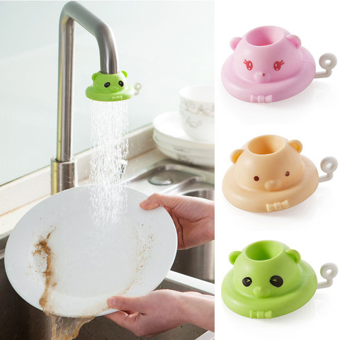 360 Degree Rotating Cartoon Water Strainers Kitchen Faucet Saving Water Sprayers Quality Colanders Water Saving Faucet ► Photo 1/6