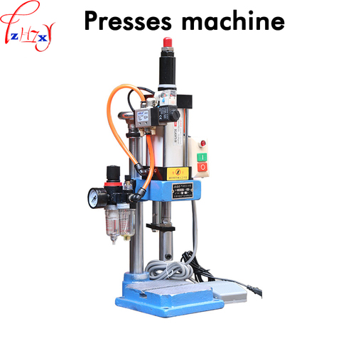 Single column pneumatic press JNA50 pneumatic punching machine small adjustable force 200KG pneumatic punch 110/220V 1PC ► Photo 1/4