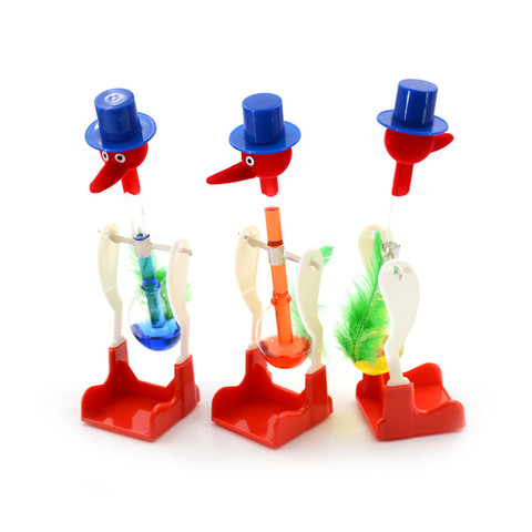 Duck Gifts Present Bobbing Educational Toys Color Random Novelty Drinking Water Bird Toy ► Photo 1/6